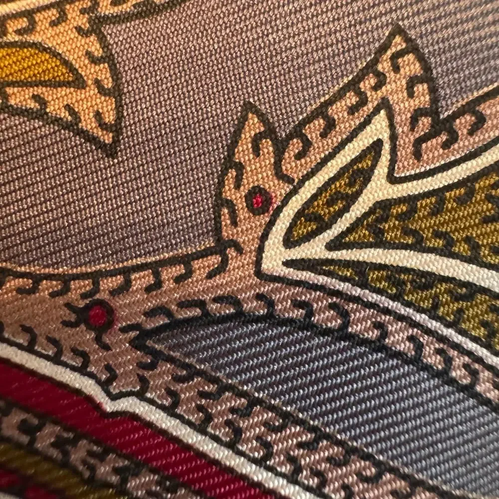 Traditionalist 100% Italian Silk Necktie Paisley REPP Tie 57